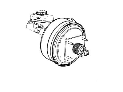 Ford Crown Victoria Brake Booster - 7W7Z-2005-A