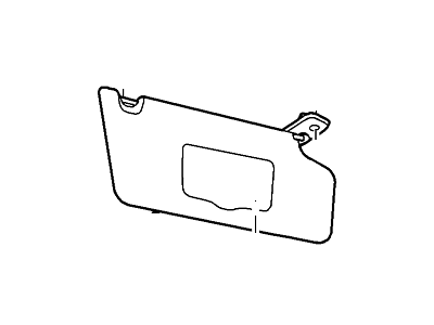 Ford BL3Z-1504104-DB Sun Visor Assembly