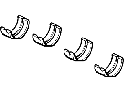 2002 Ford Escort Crankshaft Thrust Washer Set - FOCZ-6333-A