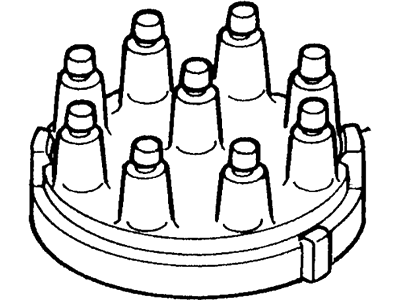 Lincoln Mark VII Distributor Cap - E9FZ-12106-A