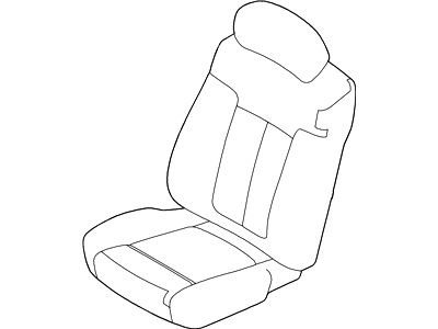 Ford VAC3Z-15600D20-D Kit - Front Seat Cover