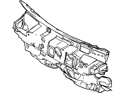 Ford 8A8Z-7401670-A Insulator - Dash Panel