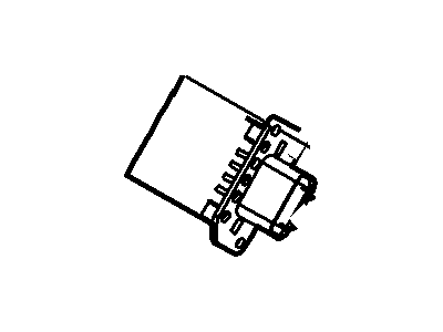 2007 Ford Freestyle Blower Motor Resistor - 3F2Z-18591-BA