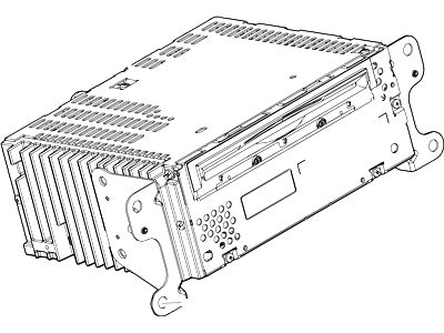 Ford ET4Z-18C869-NA Receiver Assembly - Radio