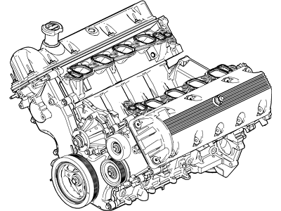 Ford BW7Z-6006-ARM Service Engine Assembly