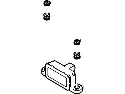 Ford Fusion Yaw Sensor - 9E5Z-14B296-A