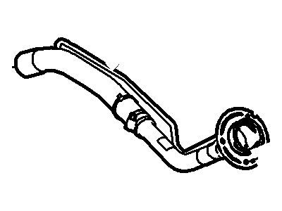 2008 Ford F-450 Super Duty Fuel Filler Neck - 8C3Z-9034-Z