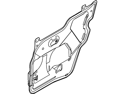 Ford 8A8Z-7437458-A Shield - Water Splash