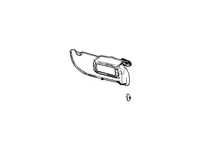 Ford 8L2Z-7804105-BA Sun Visor Assembly