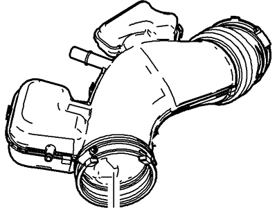 Mercury Milan Air Intake Coupling - 7H6Z-9B659-B