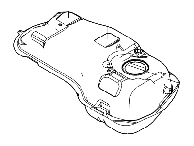 2007 Ford Escape Fuel Tank - 6L8Z-9002-CA