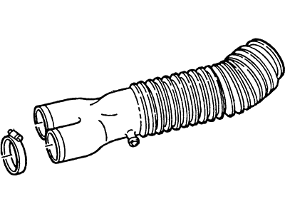 1993 Ford F-350 Air Intake Coupling - F5TZ9B659GA