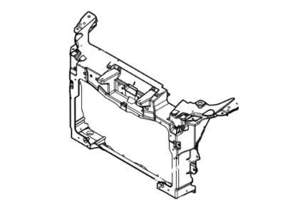 2018 Lincoln MKT Radiator Support - DA8Z-16138-ACP