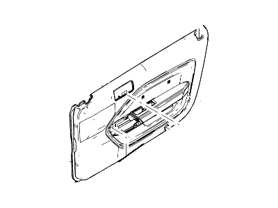 Ford 5R3Z-6323942-CAD Panel Assembly - Door Trim