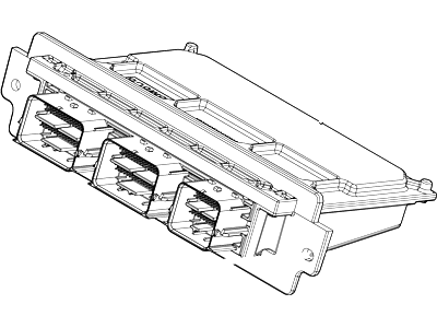 2014 Ford Explorer Engine Control Module - DB5Z-12A650-UB