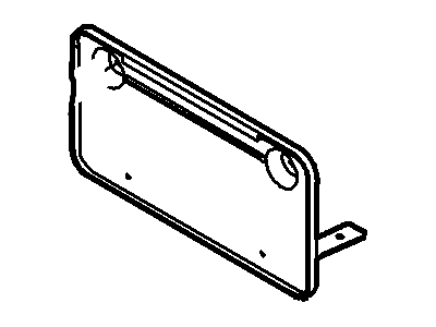 Ford F2UZ-17A385-AAA Bracket - License Plate