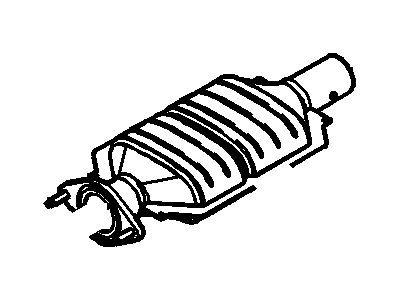 Ford Fusion Catalytic Converter - AE5Z-5E212-J