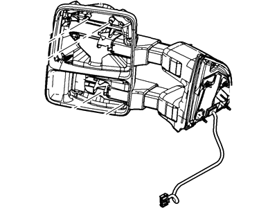 2010 Ford F-250 Super Duty Car Mirror - 9C3Z-17683-FA