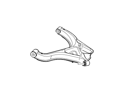 2004 Mercury Mountaineer Control Arm - 1L2Z-5A649-AD