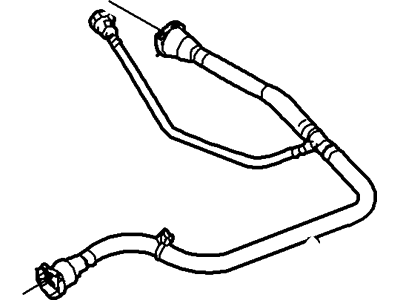 Ford 6G1Z-9A228-A Tube - Fuel Vapor