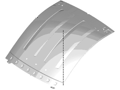 Ford CK4Z-6150202-D Panel Assembly - Roof