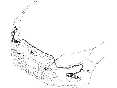 Ford CV6Z-15K867-A Wire - Parking Distance Aid Sensor