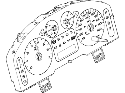 Ford 5G1Z-10849-EA Instrument Cluster