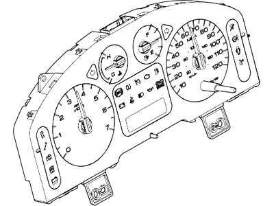 Ford 5G1Z-10849-FC Instrument Cluster