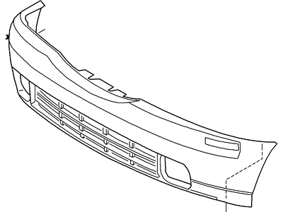 Lincoln LS Bumper - XW4Z-17D957-AA