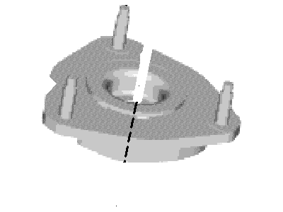 Ford BK2Z-18183-B Bracket