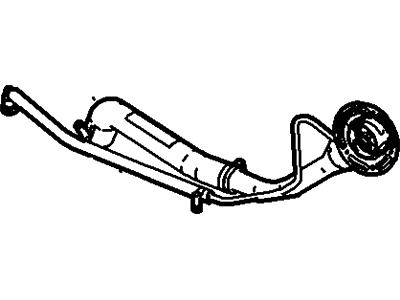 Ford Ranger Fuel Filler Neck - 4L5Z-9034-CA
