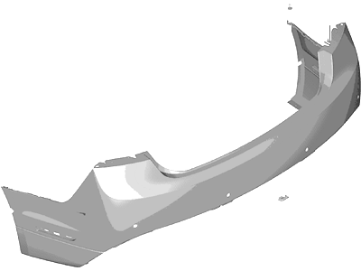 Ford DP5Z-17K835-CBPTM Bumper Assembly - Rear