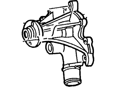 2001 Ford F-150 Water Pump - XL3Z-8501-BA