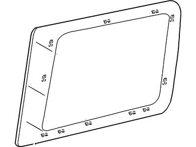 Ford 2L2Z-9829711-AA Window Assembly - Side