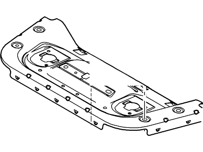 Ford BE8Z-5460326-B Frame Assembly