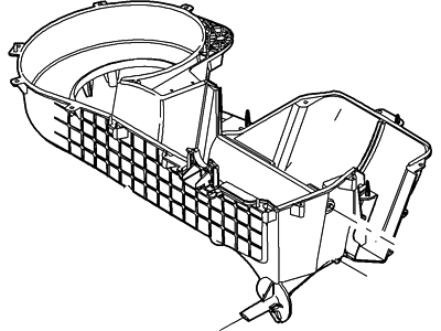 Ford 5F9Z-19897-AA Housing - Heater Blower