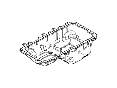 2013 Ford Mustang Oil Pan - CR3Z-6675-A