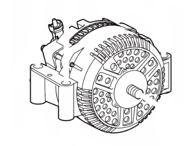 2005 Ford Explorer Alternator - G2MZ-10346-AP