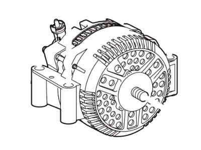 2004 Ford Explorer Sport Trac Alternator - G2MZ-10346-AP