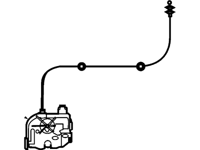 Ford 6S4Z-5443150-E Tailgate Latch Assembly