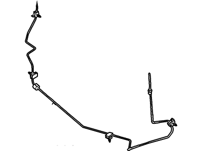 2007 Ford Mustang Brake Line - 7R3Z-2C296-A