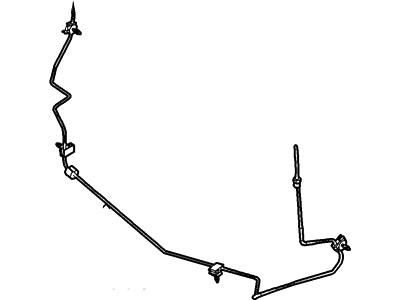 2008 Ford Mustang Brake Line - 8R3Z-2C296-C