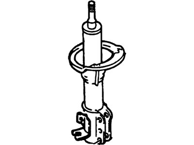 1997 Ford Escort Shock Absorber - 3U2Z-18125-HA