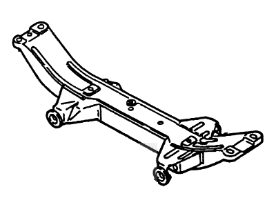 Mercury Tracer Rear Crossmember - F7CZ-5810716-AA