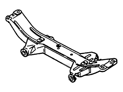 1999 Ford Escort Rear Crossmember - F7CZ-5810716-AA