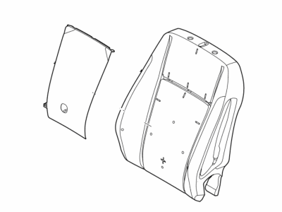 Ford F1EZ-5864810-A Pad Assembly-Front Seat Heating