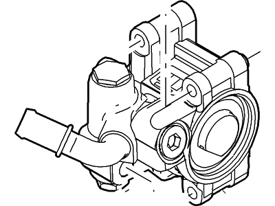 Mercury Mariner Power Steering Pump - 5L8Z-3A674-AA