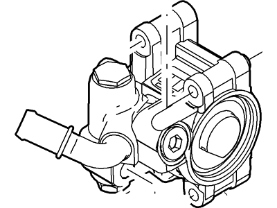 Mercury Power Steering Pump - 5L8Z-3A674-AA