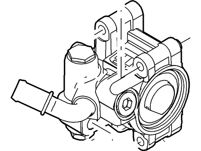 2006 Ford Escape Power Steering Pump - 5L8Z-3A674-AA