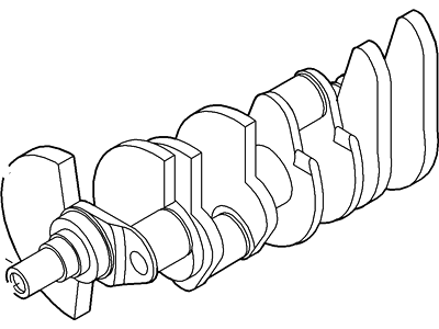 Ford 2C5Z-6303-BA Crankshaft Assembly